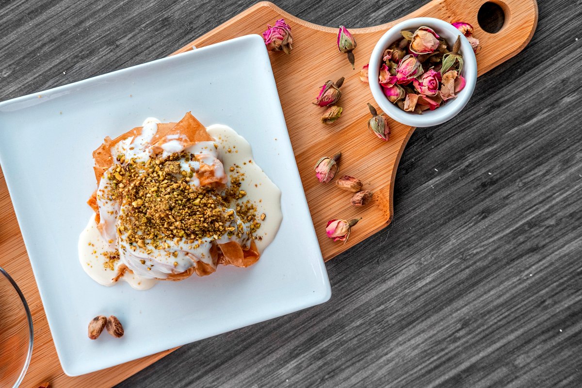Baklava pastry with pistachio